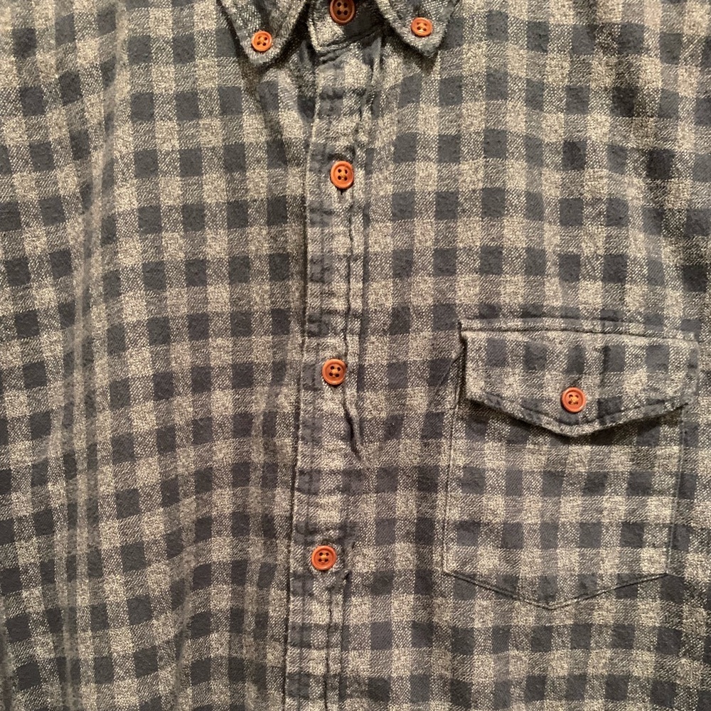 J. Crew Button Down Mid-weight Flannel
